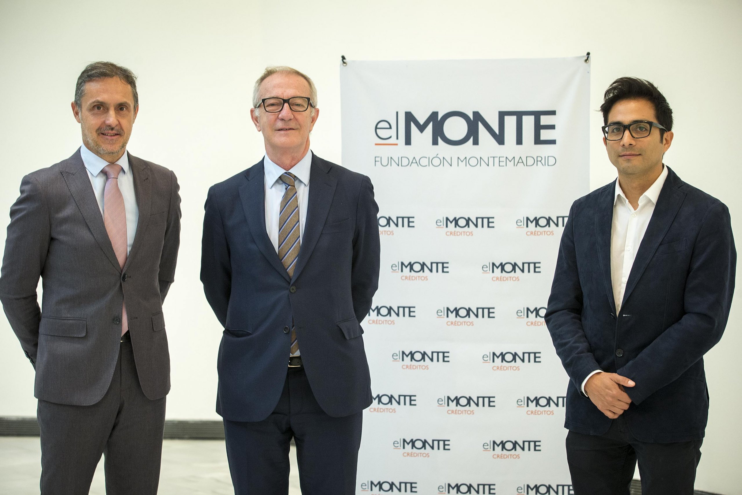 José Guirao, director general de la Fundación Montemadrid; Santiago Gil, director de El Monte; y Cristian Olivares, senior researcher de Toluna.